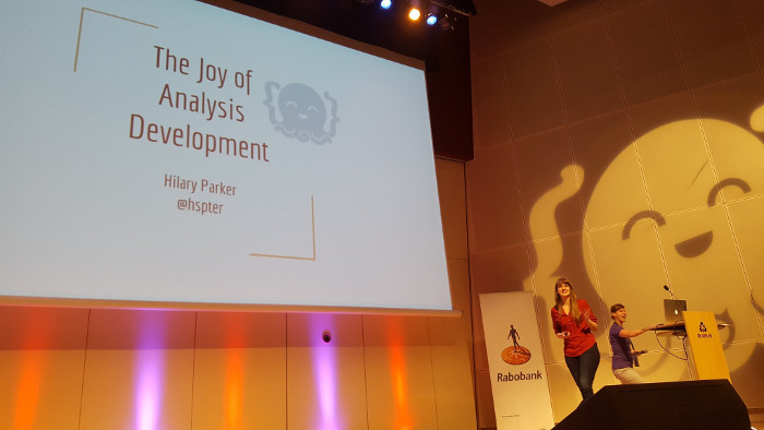 Hilary Parker talking about The Joy of Analysis Development